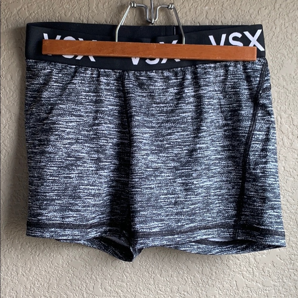 Victoria’s Secret Sport gray black shorts small